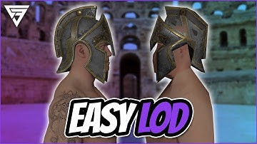 How To Set Automatic LOD [Unity Tutorial]