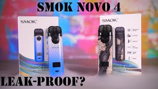 The LEAK-PROOF Novo Smok Novo 4 Kit Review VapingwithTwisted420