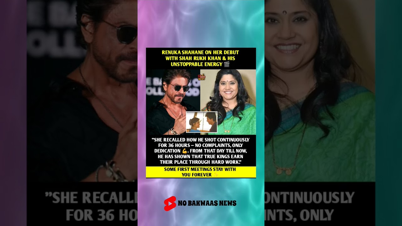 36 HOURS, NO BREAKS — HOW SRK WON RENUKA SHAHANE’S RESPECT 