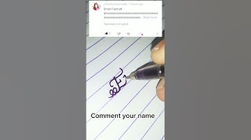 Beautiful signature skill || Best signature idea || #shorts #short #shortsfeed