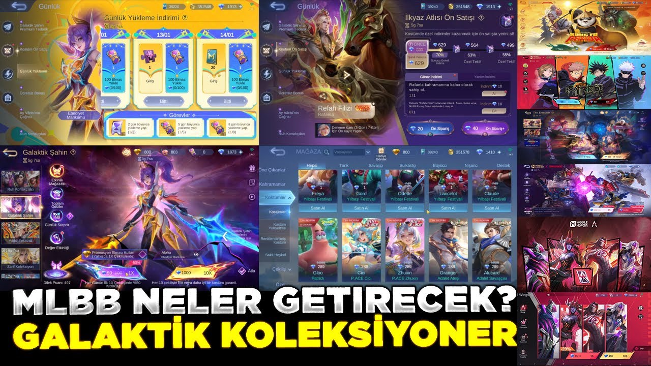 GALAKTİK KOLEKSİYONER MLBB HANGİ ETKİNLİKLERİ GETİRMEYİ PLANLIYOR VE DAHASI
