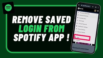 How to Remove Saved Login Info from Spotify | Completely Log Out
