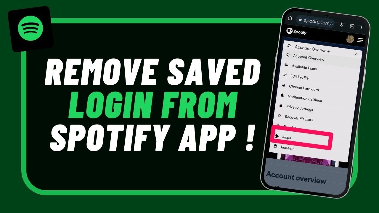 How to Remove Saved Login Info from Spotify | Completely Log Out