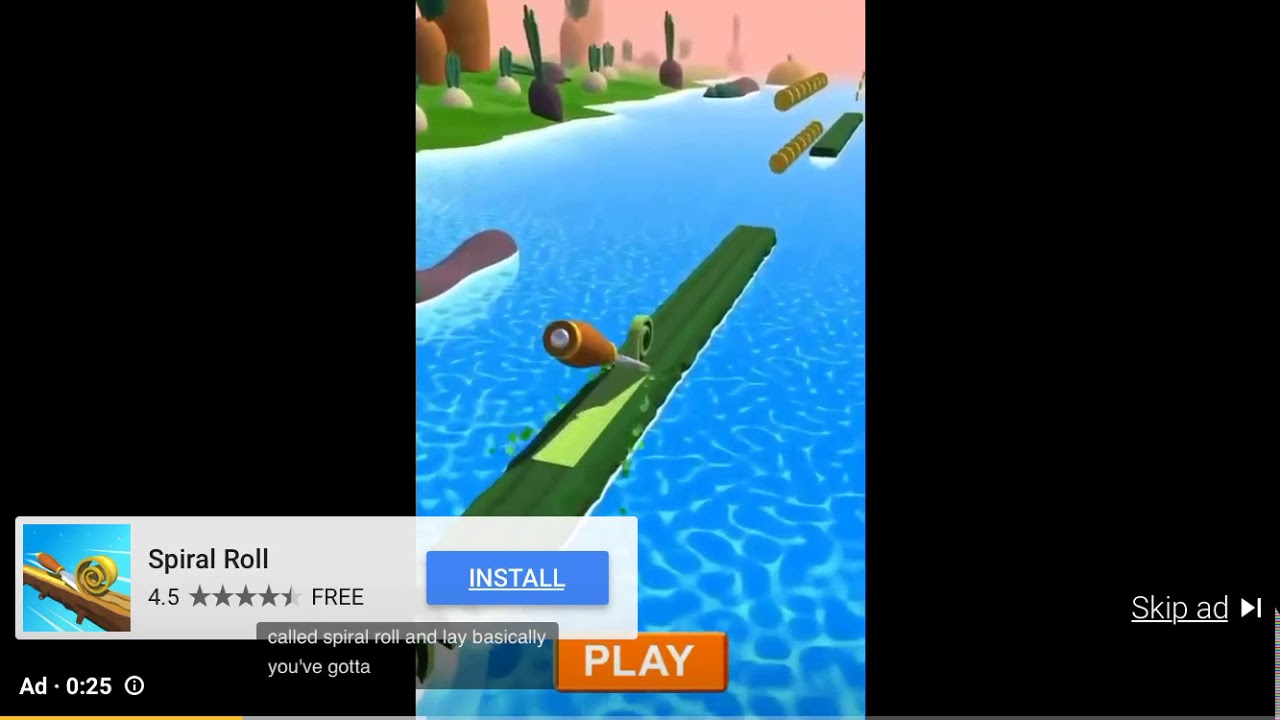 A very stupid spiral roll ad