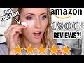 I Tried 5 STAR 100+ REVIEWED Makeup from AMAZON || Full Day Wear Test