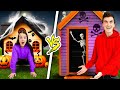 Qui construira la meilleure maison hante pour halloween