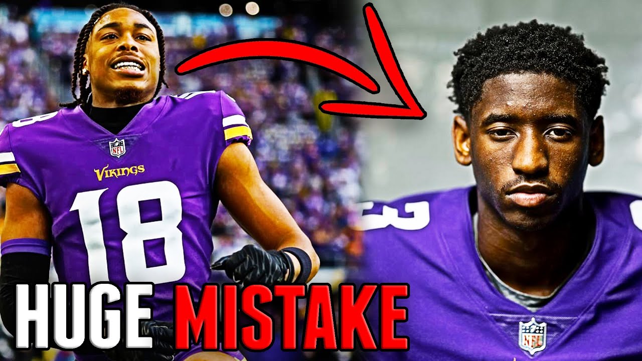 Report: Vikings 1st-round pick Jordan Addison cited for reckless ...