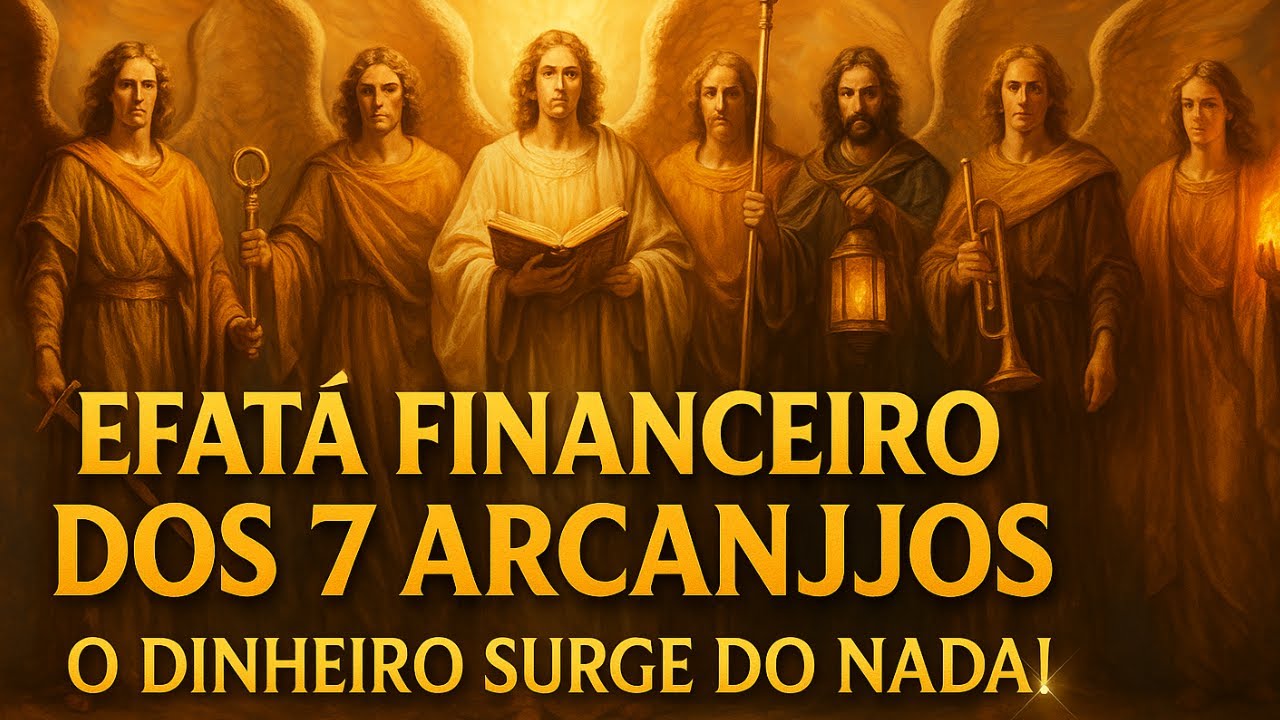 EFATÁ! 🔓 A Chave Financeira dos 7 Arcanjos – Milagres Inesperados Estão Chegando!