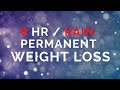 Weight Loss 8 Hour Sleep Hypnosis / Permanent / Rain - Subliminal