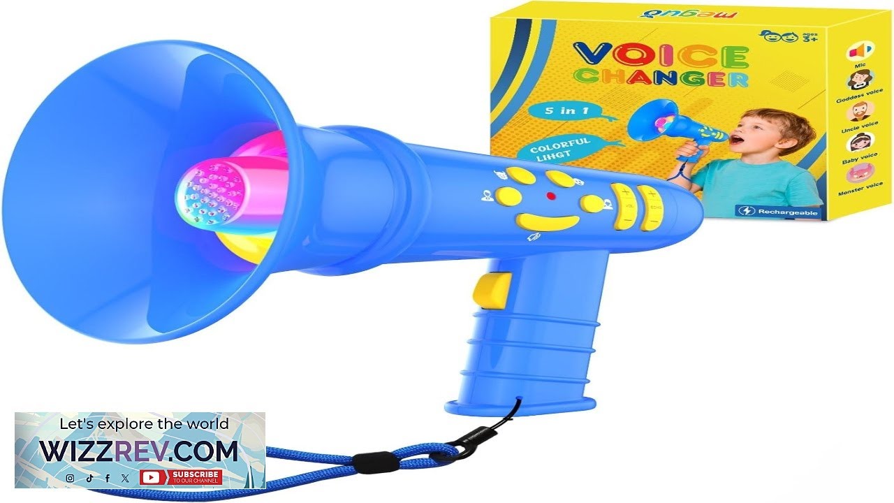 Voice Changer for Kids Birthday Gift for Boys Girls Ages 3 4 5 6 7 8 Boy