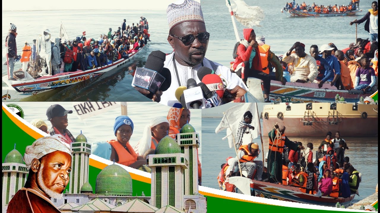 Gamou 2019: arrivée spectaculaire des pirogues des îles du Saloum à Kaolack