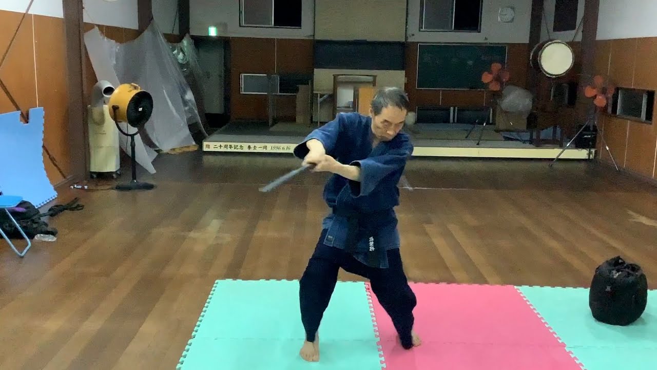 甲野善紀の稽古録・実技動画＞影観法による突きの進展 No motion Punch