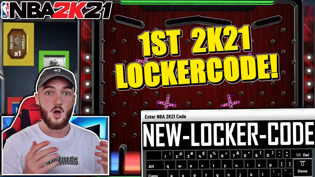 1st Official Locker Code 2k21 Free Tokens Packs Nba 2k21 Myteam Youtube