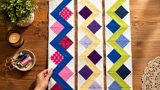 This pattern is perfect for quilt borders | Beginner Friendly