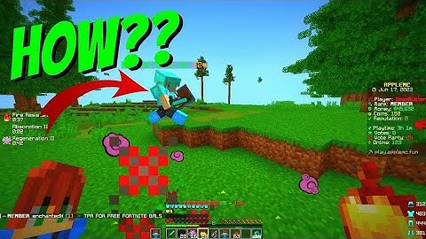 Got chased by a hacker in apple mc #applemc