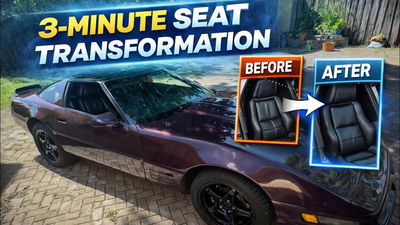 Трансформация сидений Corvette: повышение комфорта за 3 минуты