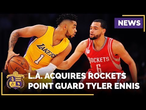 Lakers Trade Marcelo Huertas For Houston Rockets Tyler Ennis