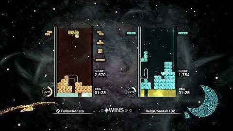 Tetris Effect: Connected -  Multiplayer: Ranked Match, Zone Battle