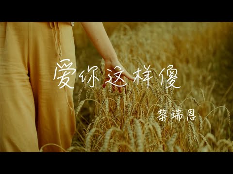 爱你这样傻 黎瑞恩