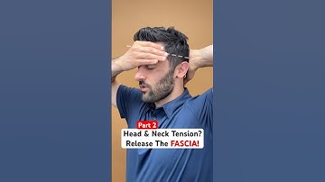 Part 2 of 2 — Got Head & Neck Tension? Watch this to find out how to release Fascia! #fascia #tmj