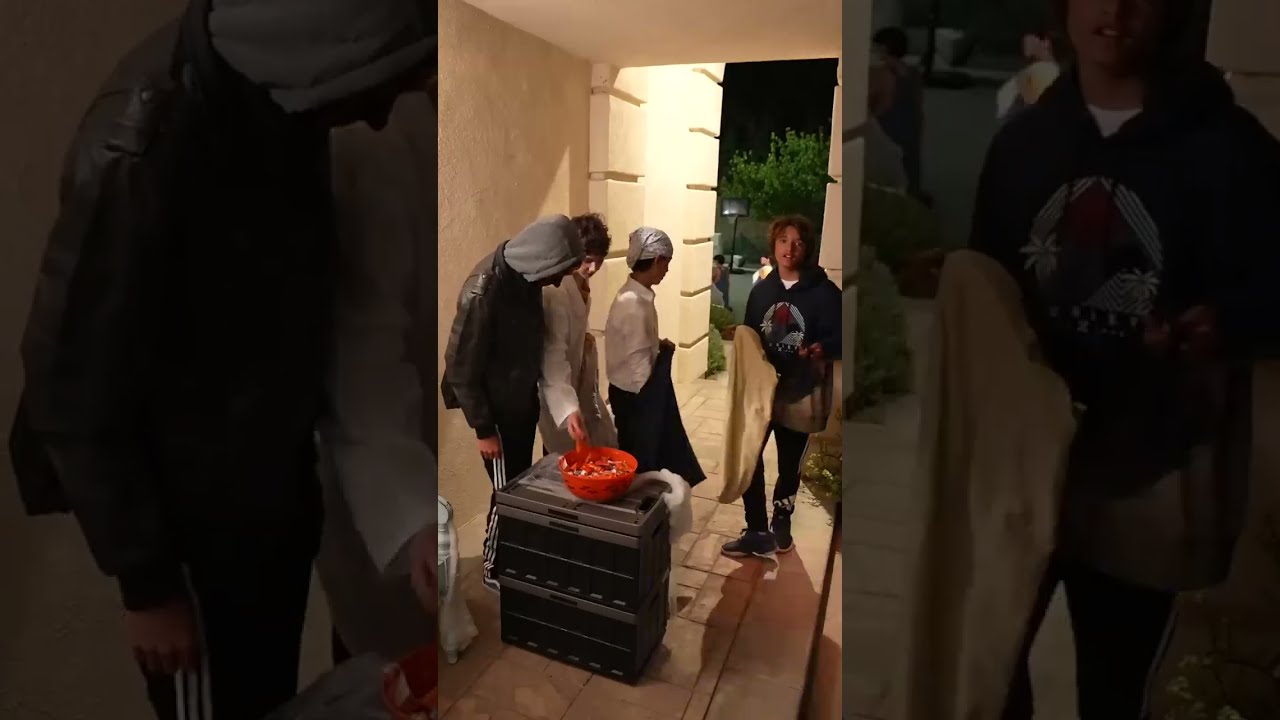 I Exposed Naughty Trick Or Treaters