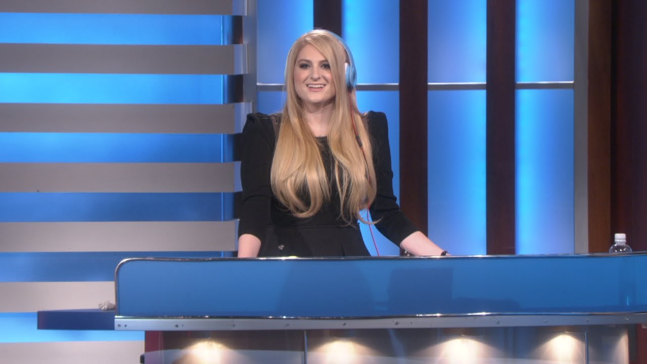 Meghan Trainor Is Ellen's Guest DJ!