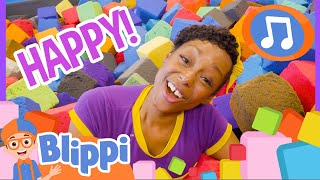 If You're Happy And You Know It | Blippi Music Video! | Sing Along With Me! | Kids Songs