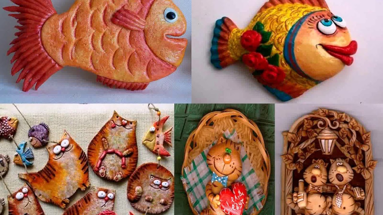 Соленое Тесто Для Лепки Детям Фото