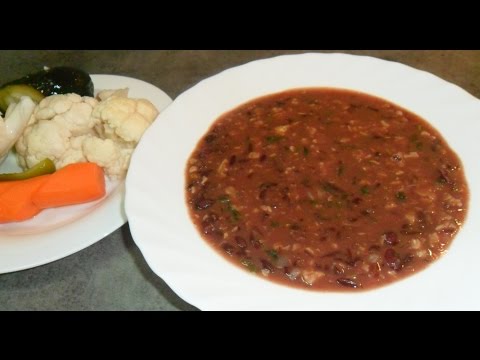 Видео рецепт Армянский фасолевый суп