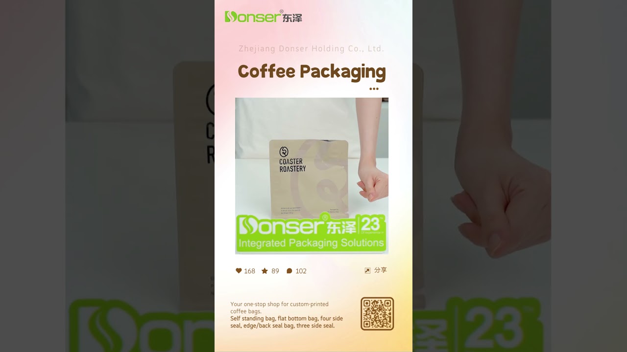 🌟 Discover Donser latest coffee bag innovation!🌟