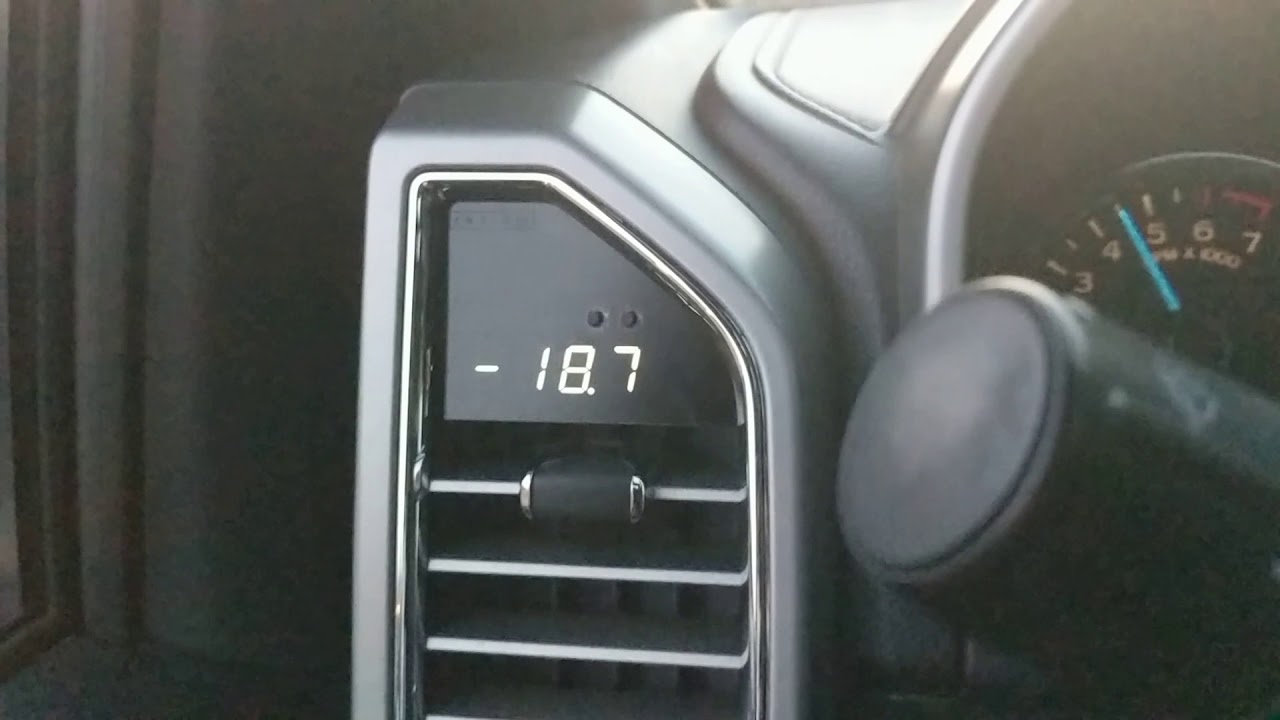 Tuned 2016 F150 Digital Boost Gauge YouTube