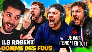 JE TOMBE avec des RAGEUX FRANÇAIS , ILS CRAQUENT sur WARZONE