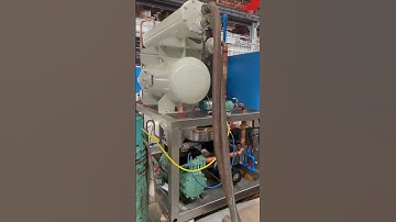 #CBFI 5 Ton tube ice machine testing in our factory