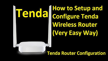 How to Setup and Configure Tenda Wireless Router | Tenda Router Configuration | Tenda N301 Router