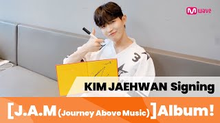 [Mwave shop] This is how KIM JAEHWAN Signed [J.A.M (Journey Above Music)] Album 💿