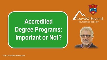Accredited Degree Programs: Important or Not?