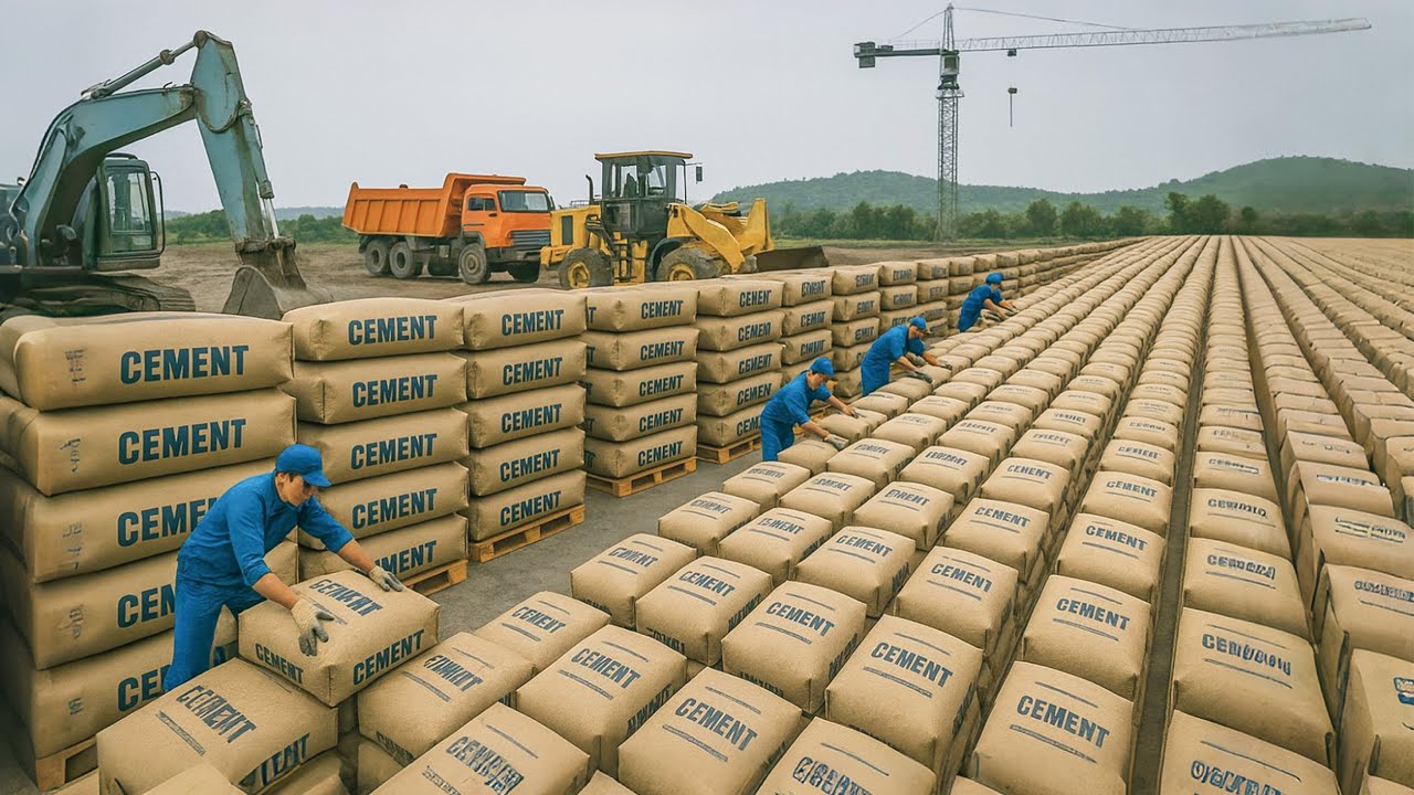 Китай производит 2,1 миллиарда тонн цемента для строительства колоссальных мегапроектов, поражающ...