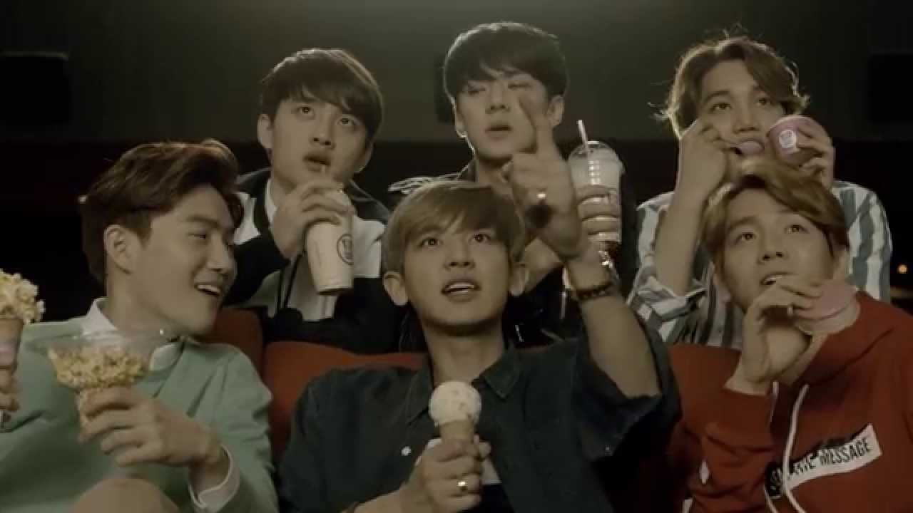 [배스킨라빈스] EXO가 극찬한 무비씨어터팝콘 TVCF 메이킹