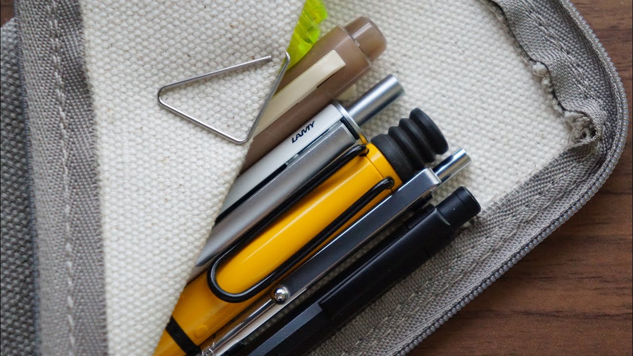 筆箱紹介Ⅴ 無印良品の平型ペンケース