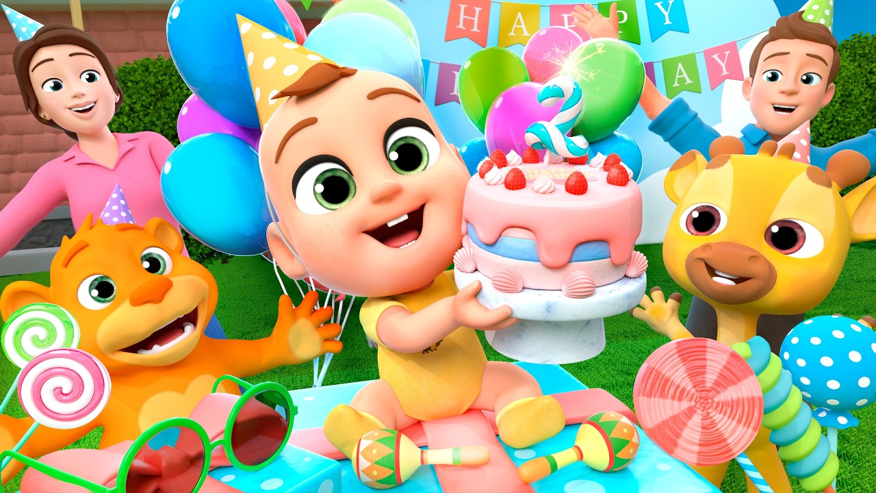 Time to Make a Wish! Happy Birthday Song | Nursery Rhymes & Kids Songs