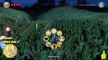 Lego The Hobbit: Middle-earth Free Roam - Bywater & Barrow Downs - HTG