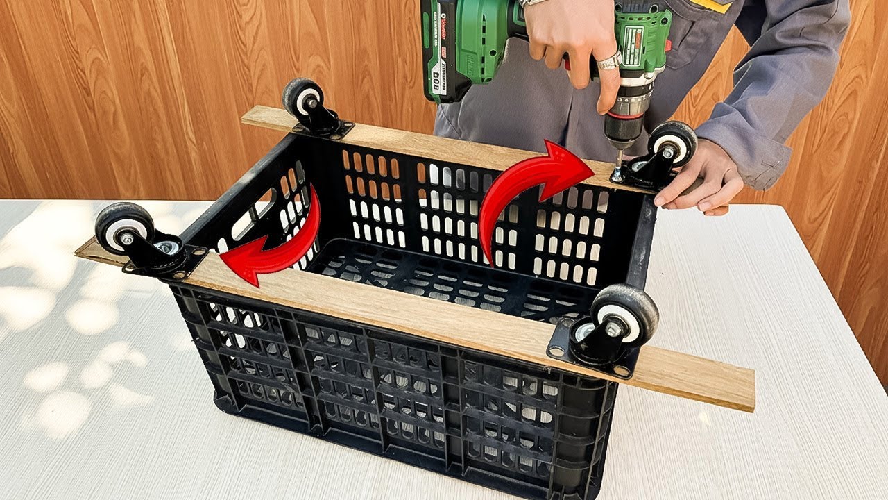 Не выбрасывайте пластиковые ящики из-под фруктов! Собирайте их и зарабатывайте кучу денег.