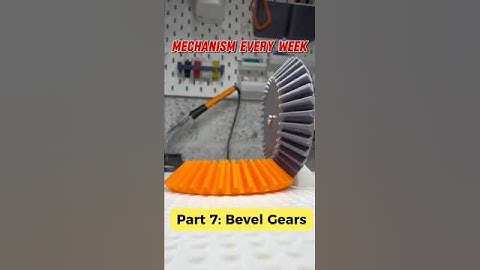 Bevel Gears - Mechanism Every Week Part 7