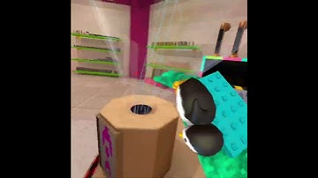 Tallest monkey blocks building EVER!!! #gorillatag #vr #shorts