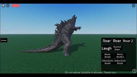 Godzilla mesh game!