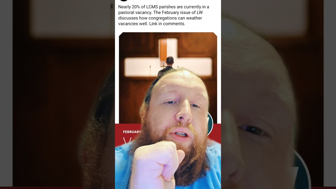 My quick thought on the #Lcms #Pastor #shortage from a former #Seminary #student