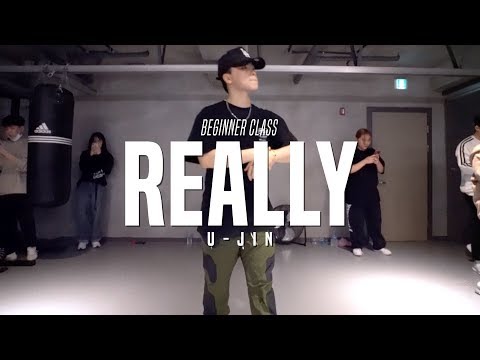 DaBaby Ft. Stunna 4 Vegas - REALLY | U-JIN Beginner class | Justjerk Dance Academy