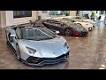 Lamborghini Aventador Ultimae, Centenario, Huracan Tecnica - LAMBO PARADISE at Lamborghini Miami