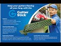 Gutter Stick Quick Install- Easy