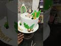 unique design Jungle theme cake decoration fondant 🎂🎂⭐🌹♥️👑👌👌😃🍄🌞💐🌳 #comedy #birthday #noodlestopper